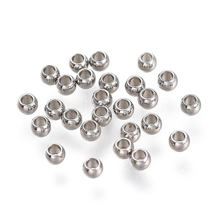304 Stainless Steel Spacer Beads A-STAS-G130-23P-2MM-1