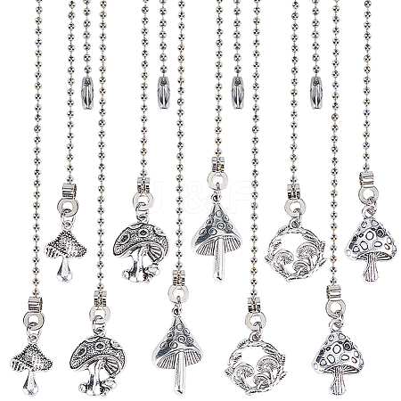 Tibetan Style Alloy Ceiling Fan Pull Chain Extenders AJEW-AB00127-1