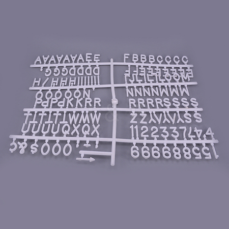 Letters for Flet Letter Boards KY-WH0022-04B-1