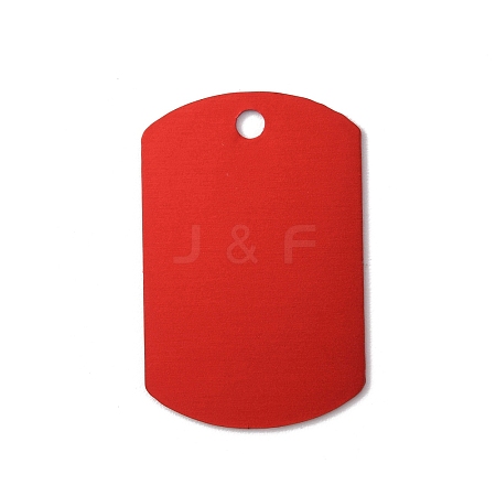 Dog Tag Blanks Aluminum Pendants FIND-WH0135-60C-1