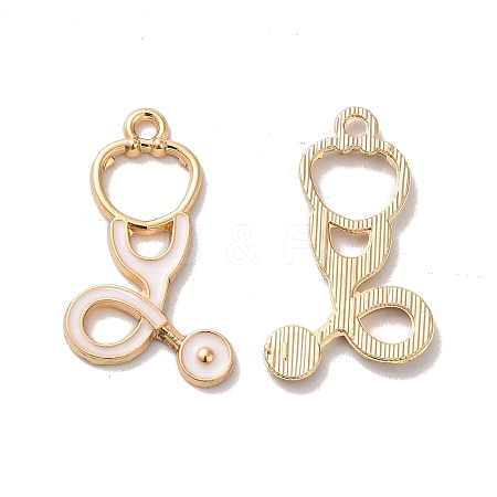 Alloy Enamel Pendants ENAM-D043-07G-1