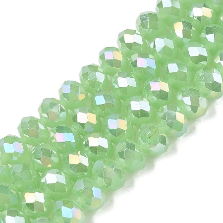 Electroplate Glass Beads Strands LS-EGLA-A044-J8mm-B01-1