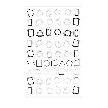 Shining Watermark Slider Art Stickers MRMJ-T072-19-1