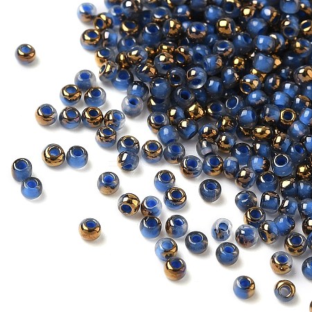 Electroplated Glass Beads X-GLAA-Q120-02A-03-1