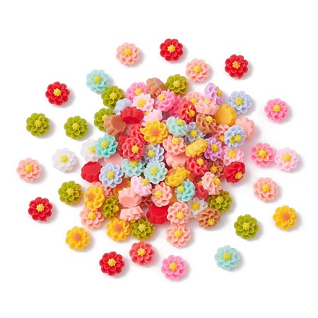 Opaque Resin Cabochons RESI-CJC0012-26I-1