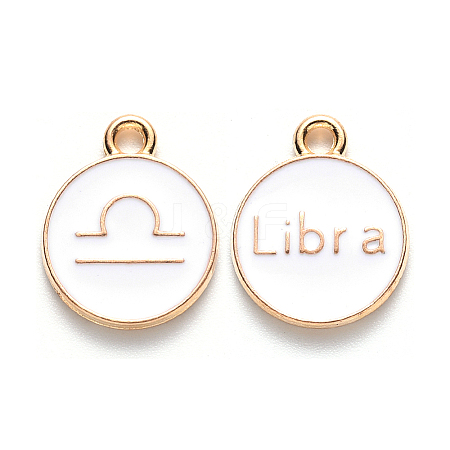 Alloy Enamel Pendants LS-X-ENAM-S124-01A-04K-1