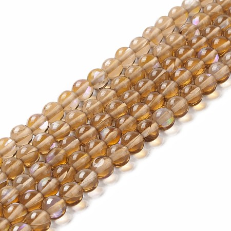 Synthetic Moonstone Beads Strands G-E573-02A-22-1