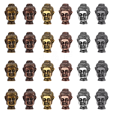 Tibetan Style Alloy Beads PALLOY-PH0001-09-1