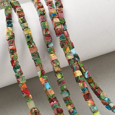 Natural Imperial Jasper Beads Strands GG-CBA6BAC-G04-05-1