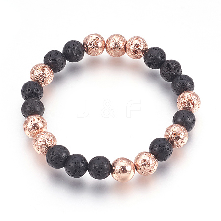 Stretch Bracelets BJEW-G601-17RG-1