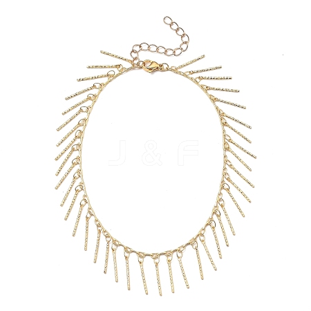 Brass Cable Chains Anklets AJEW-AN00291-1