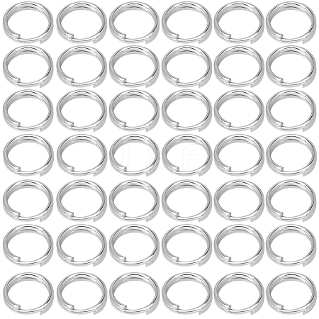 SOFPLATE 500Pcs 304 Stainless Steel Split Rings STAS-SP0001-66E-1