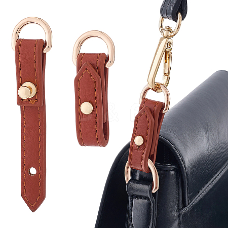 2Pc Alloy & Microfiber Suspension Clasps AJEW-CL0005-19B-1