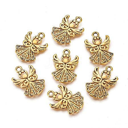 Tibetan Style Alloy Pendants X-TIBEP-A22571-AG-LF-1