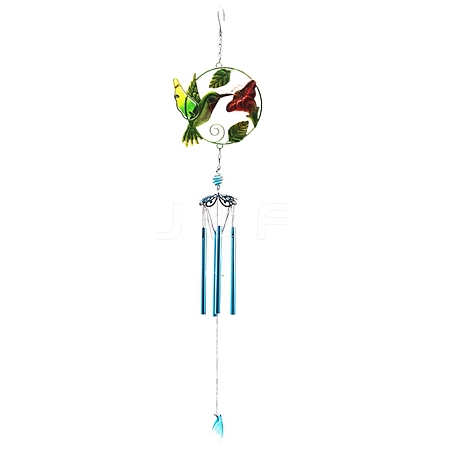 Bird Glass Wind Chime WICH-PW0001-58A-02-1