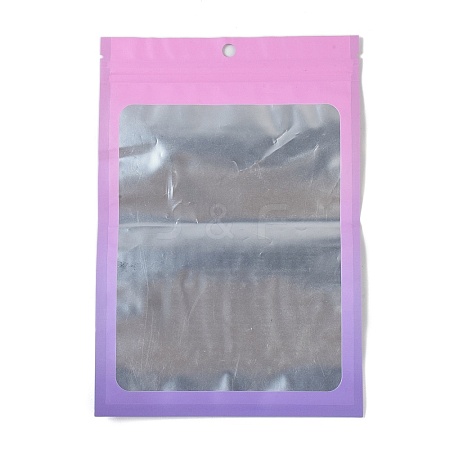 Rectangle Plastic Yin-yang Zip Lock Bags OPP-H001-01E-01-1