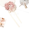 Flower Cloth Elastic Hair Accessories for Women PW-WGC5AA0-04-1