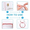 DIY Evil Eyes Braided Beadl Bracelets Making Kits DIY-PH0003-15-4