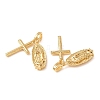 Religion Brass Pendants KK-CBA9CD4-01G-2