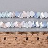 Electroplate Imitation Jade Glass Beads Strands EGLA-Q135-03A-A01-4
