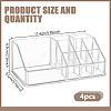 4Pcs Acrylic Cosmetic Storage Stands ODIS-GO0001-23-2
