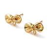 Brass Stud Earring Findings KK-P285-07G-1