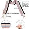 Cotton Cloth Stripe Pattern Bag Strap FIND-WH0077-75B-4