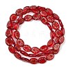 Czech Pressed Glass Beads GLAA-I061-24-2