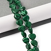 Synthetic Malachite Beads Strands G-I372-A16-01-2