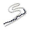 Brass Micro Pave Cubic Zirconia Necklaces NJEW-H027-01P-02-1