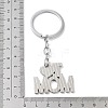 Mother's Day Alloy Enamel Keychains KEYC-P020-A01-3