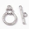 304 Stainless Steel Toggle Clasps STAS-G299-01P-1