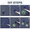 SUNNYCLUE DIY Vintage Drop Earring Making Kit DIY-SC0018-40-4