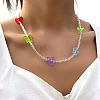 800Pcs 8 Style Transparent Acrylic Beads TACR-FW0001-05-8