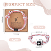 12Pcs Nylon Adjustable Bracelets for Men Women BJEW-ME0001-08-2