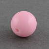 Solid Chunky Bubblegum Acrylic Ball Beads X-SACR-R835-20mm-11-2