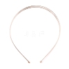 Alloy Double Hair Band Findings AJEW-WH0304-25B-RG-1