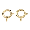 Brass Spring Ring Clasps KK-CBA1AE8-05G-G-1