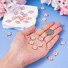 26Pcs Alloy Enamel Letter A~Z Connector Charms FIND-TAC0028-14C-6