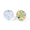 UV Plating Transparent Acrylic Beads TACR-N020-02-3