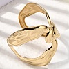 304 Stainless Steel Open Cuff Bangles for Women BJEW-K264-03G-3
