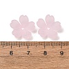 Frosted Acrylic Bead Caps AC-CBA1E6C-08B-3
