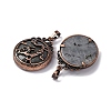 Natural Labradorite Pendants G-A241-02R-08-2