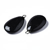 Synthetic Black Stone Pendants G-S356-14A-3