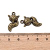 Tibetan Style Alloy Pendants TIBE-R316-043AB-NR-2