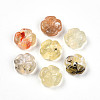 Transparent Acrylic Beads TACR-T028-40F-2