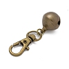 Iron Bell Pendant Decorations HJEW-JM02453-4