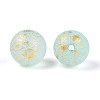 Baking Paint Glass Beads DGLA-N014-8mm-01J-2