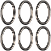10Pcs Zinc Alloy Spring Gate Rings FIND-SP0004-31B-7