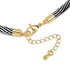 4MM Round Nylon Cotton Cord Necklaces Making NJEW-C106-02G-12-3